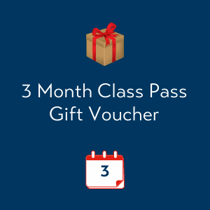 Christmas Gift Voucher - 3 Month Class Pass